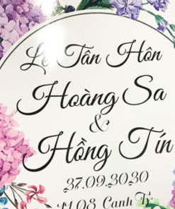 Bảng Formex Đám Cưới 40x40cm