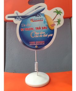 Wobbler để bàn, chân đế để bàn, chân đế quảng cáo, chân menu