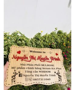 BẢNG GỖ DECOR SHOP - Bảng hiệu gỗ thiết kế theo yêu cầu - Free thiết kế