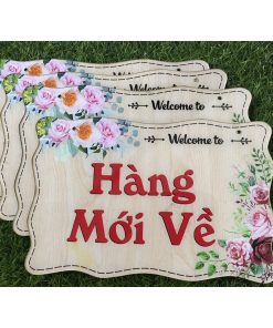 Bảng hiệu treo shop - Bảng hiệu Decor thiết kế theo yêu cầu - Bảng hiệu giá rẻ nhất