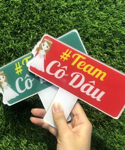 Hashtag cầm tay chụp ảnh cưới - Hashtag mica - Dành cho cô dâu, chú rể trong đám cưới
