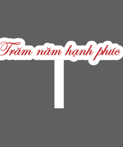 [Giá Sỉ] Hashtag Trăm Năm Hạnh Phúc - Hashtag Cầm Tay Đám Cưới