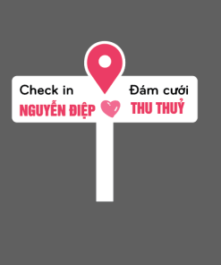 [Giá Sỉ] Hashtag Check In Đám Cưới - Hashtag Cầm Tay Đám Cưới