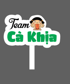 [Giá Xưởng] Hashtag Team Cà Khịa - Hashtag Cầm Tay Đám Cưới - Hỗ Trợ Thêm Tên Team