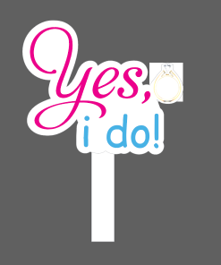 [Giá Sỉ] Hashtag Yes I Do Hashtag Cầm Tay Đám Cưới