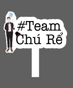 [Giá Sỉ] Hashtag Team Chú Rể - Hashtag Cầm Tay Đám Cưới