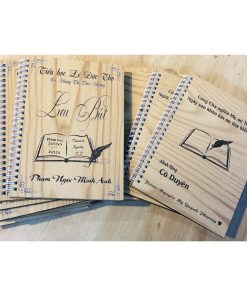 Sổ tay Tri Ân - Quà tặng thầy cô - Khắc tên và lời chúc theo yêu cầu