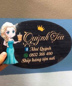 [Giá Sỉ] Biển MICA Quán Tea - Rẻ, Đẹp
