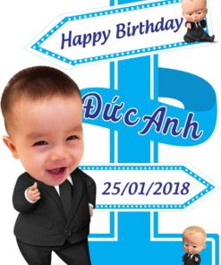 Xưởng In Hastag Cầm Tay Check In Sinh Nhật Cho Bé