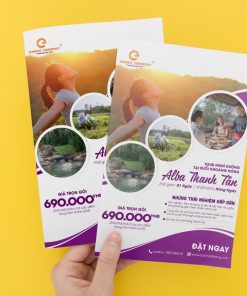[Độc Đáo] Chuyên In + Thiết Kê Tờ Rơi, Tờ Gấp, Flyer Giá Xưởng Đẹp - Rẻ - Chuyên Nghiệp TR13