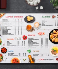 Xưởng In Menu Bồi Formex Dày Cực Bền Số Lượng Lớn Giá Giảm