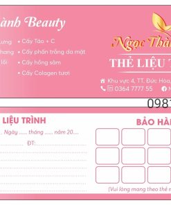 Xưởng In + Thiết Kế Voucher, Gift Card Phiếu Quà Tặng Đẹp - Độc - Sáng Tạo VC1