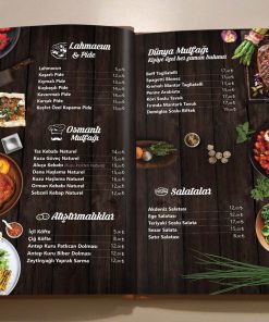 Xưởng In Menu Formex Giá Rẻ, Menu Nhà Hàng, Quán Ăn