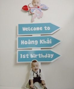 Xưởng In Hastag Cầm Tay Check In Sinh Nhật Cho Bé