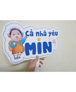 Xưởng In Hashtag Cầm Tay, Phụ Kiện Chụp Hình Cầm Tay Check In Tiệc Sinh Nhật Em Bé Thiết Kế Theo Yêu Cầu