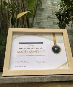 Nhận Làm Bằng Khen, Giấy Khen Rẻ Đẹp Sài Gòn