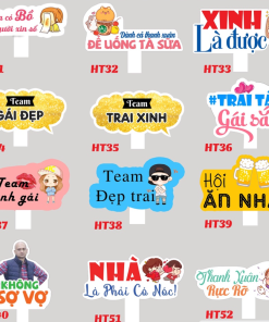 Xưởng In Hashtag Cầm Tay Sinh Nhật, Đám Cưới