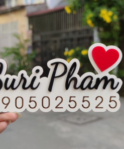 Xưởng In Hashtag Cầm Tay Theo Tên, Thương Hiệu Giá Rẻ