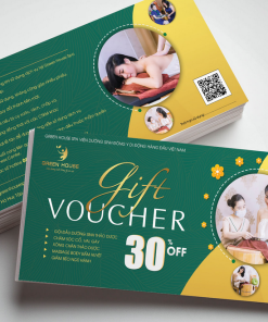 Xưởng In + Thiết Kế Voucher, Gift Card Phiếu Quà Tặng Đẹp - Độc - Sáng Tạo VC6