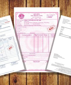 Xưởng In + Thiết Kế Hóa Đơn, Phiếu Thu Chi, Hợp Đồng Đẹp - Nhanh - Chất Lượng hd8