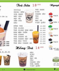 Chuyên Thiết Kế Menu Lấy Ngay, Menu Nhà Hàng