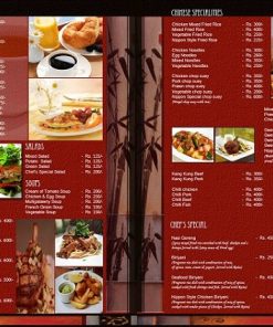 Dịch Vụ In + Thiết Kế Menu Quán Ốc - Khách Nhìn Là Muốn Đặt Món