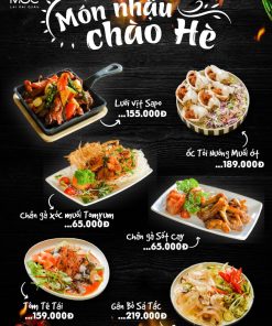 Xưởng In Menu Formex Giá Rẻ, Menu Nhà Hàng, Quán Ăn