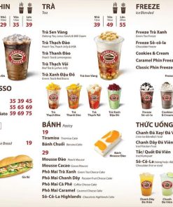 Chuyên Thiết Kế Menu Lấy Ngay, Menu Nhà Hàng