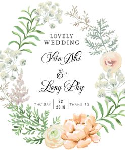 [Giá Xưởng] Bảng form, Bảng tên đám cưới, Lễ Vu Quy, Đính Hôn Treo Backdrop Đẹp - Sang