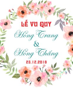 [Giá Xưởng] Bảng form, Bảng tên đám cưới, Lễ Vu Quy, Đính Hôn Treo Backdrop Đẹp - Sang BT1