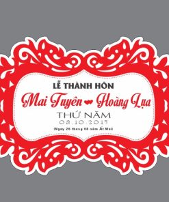 [Giá Xưởng] Bảng form, Bảng tên đám cưới, Lễ Vu Quy, Đính Hôn Treo Backdrop Đẹp - Sang
