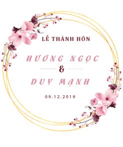 [Giá Xưởng] Bảng form, Bảng tên đám cưới, Lễ Vu Quy, Đính Hôn Treo Backdrop Đẹp - Sang BT1