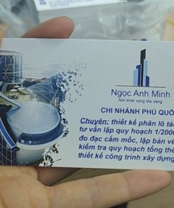 [Giá Xưởng] In Name Card B300 Ép Kim Chuyên Nghiệp Nhanh Lấy Liền MC005