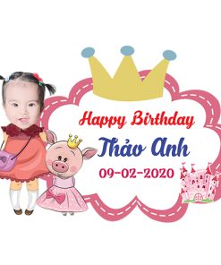 [Giá Xưởng] Bảng Tên Sinh Nhật Đẹp - Cute - Giá Sỉ MC001