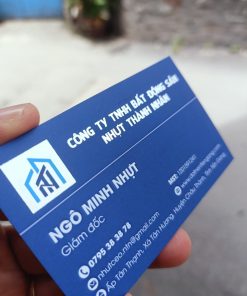 [Giá Xưởng] In Name Card B300 Ép Kim Chuyên Nghiệp Nhanh Lấy Liền MC005