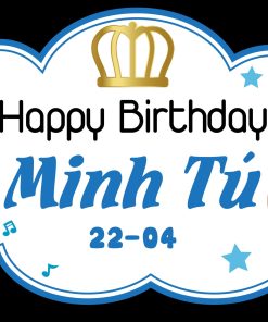 [Giá Xưởng] Bảng Tên Sinh Nhật Đẹp - Cute - Giá Sỉ MC001