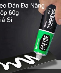 Keo Dán Tường Tuýt 60g Keo Siêu Dính Đa Năng Dán Mọi Bề Mặt Tường Gỗ Thủy Tinh Chống Thấm