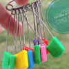 Sỉ 100 Kim Băng Màu Giá Rẻ – Kim Băng Cài Quần Áo, Kim Băng Mini An Toàn, Kim Cài Đa Năng Nhiều Màu