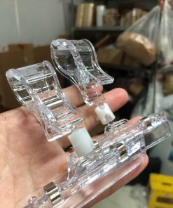 Kẹp nhựa quảng cáo 2 đầu10pcs